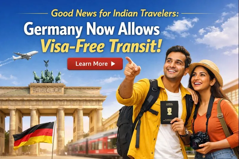 germany visa free transit for indian passport holders