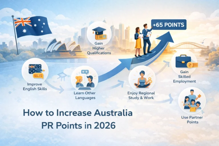 how to increase Australia pr points