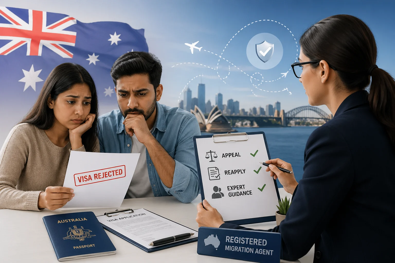 Australia PR Visa Rejection? Hire Registered Agents to Appeal & Reapply