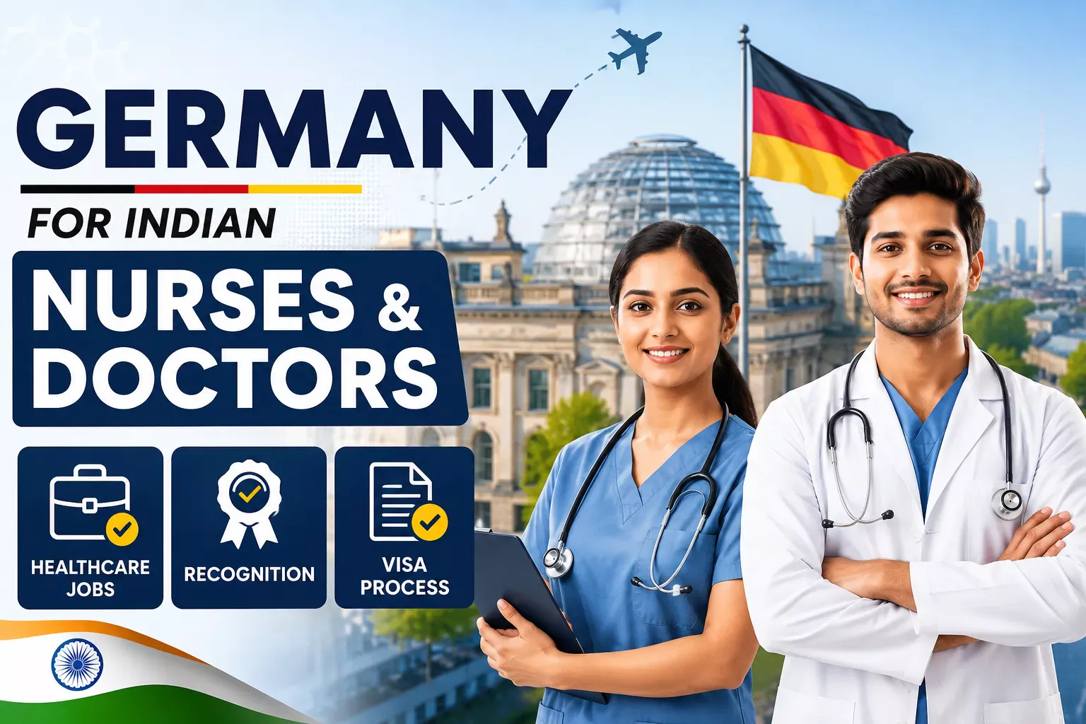 germany for indian nurses & doctors healthcare jobs
